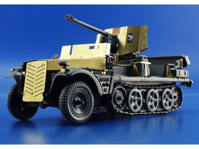  Sd. Kfz.10 PaK.38 1/35 - Italeri - blaszki - zdjęcie 5