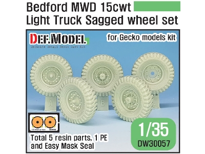 British Bedford Mwd Light Truck Wheel Set - zdjęcie 1