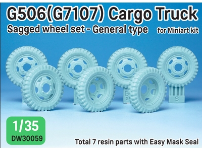 U.S. G7107(G506) Cargo Truck General Type Wheel Set - zdjęcie 1