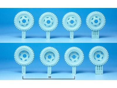 U.S. G7107(G506) Cargo Truck General Type Wheel Set - zdjęcie 3