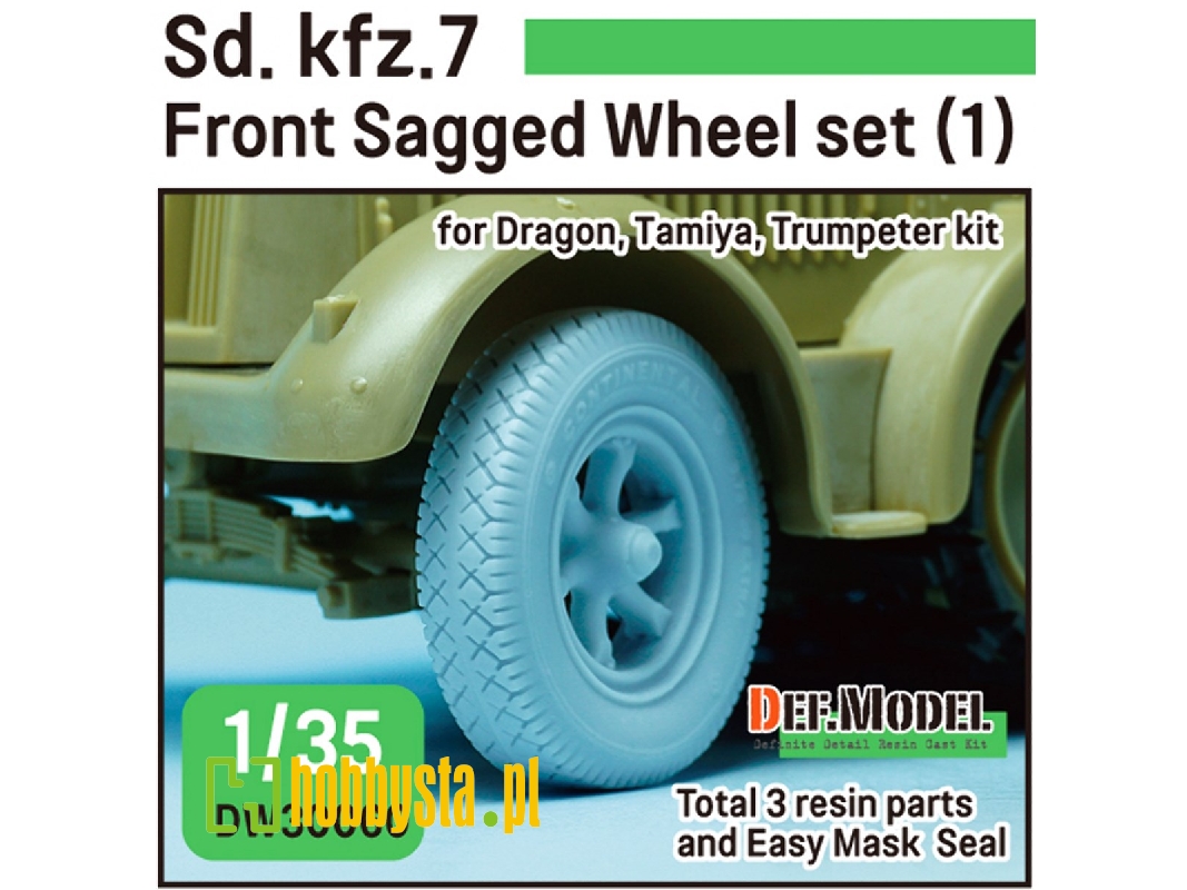 Ww2 German Sd.Kfz.7 Front Sagged Set - zdjęcie 1 Ww2 German Sd.Kfz.7 Front Sagged Set - zdjęcie 1