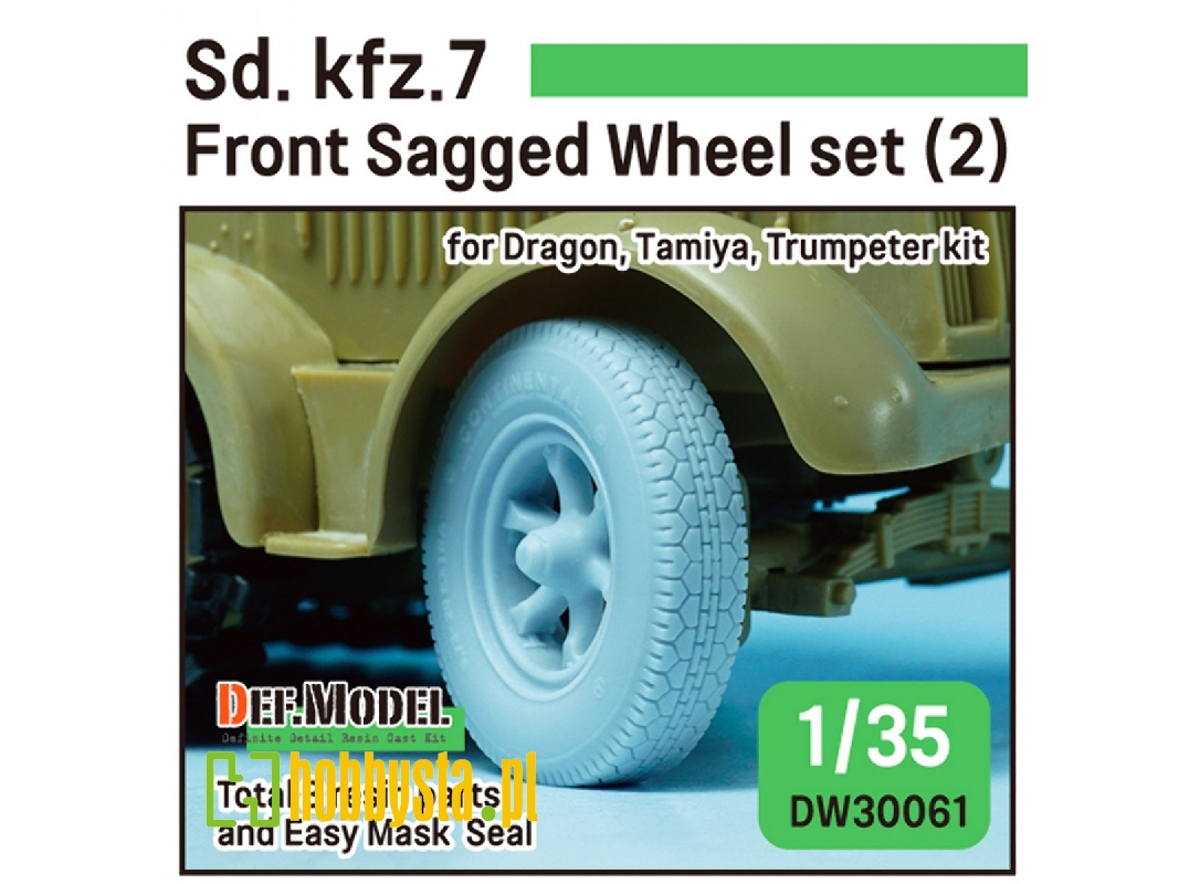 Ww2 German Sd.Kfz.7 Front Sagged Set - zdjęcie 1 Ww2 German Sd.Kfz.7 Front Sagged Set - zdjęcie 1