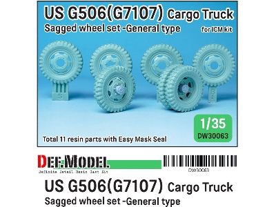 U.S. G7107(G506) Cargo Truck General Type Set - zdjęcie 1