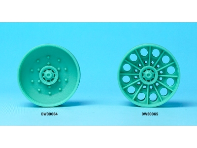 T-34/85 Burnt Plate Type Roadwheel Set - zdjęcie 7