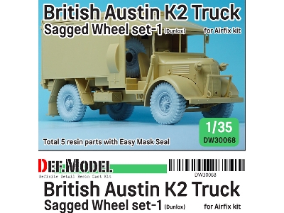 Ww2 British Austin K2 Truck - Dunlop - zdjęcie 2