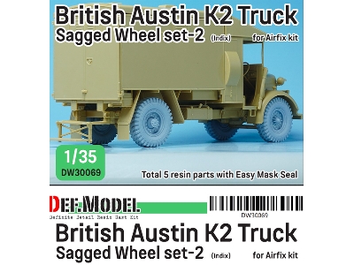 Ww2 British Austin K2 Truck -india - zdjęcie 1