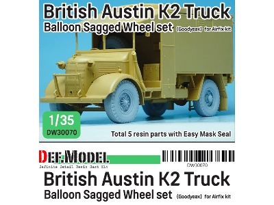 Ww2 British Austin K2 Truck Balloon - Goodyear - zdjęcie 1