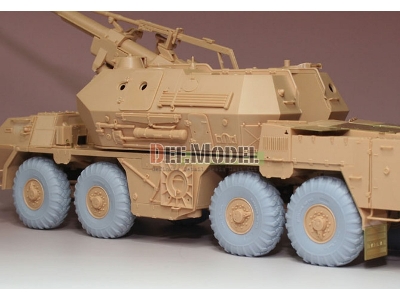 Cz Dana Shkh Vz.77 Mp913 Sagged Tire Set (For Hobbyboss 1/35) - zdjęcie 5