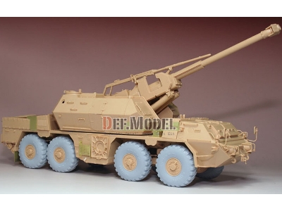 Cz Dana Shkh Vz.77 Mp914 Sagged Tire Set (For Hobbyboss 1/35) - zdjęcie 3