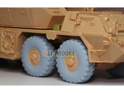 Cz Dana Shkh Vz.77 Mp914 Sagged Tire Set (For Hobbyboss 1/35) - zdjęcie 4