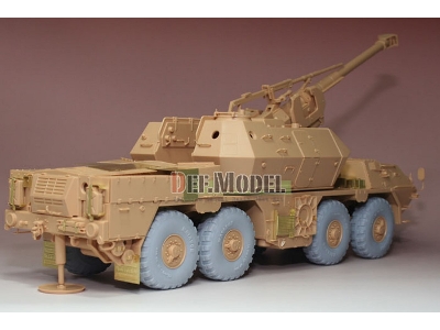 Cz Dana Shkh Vz.77 Mp914 Sagged Tire Set (For Hobbyboss 1/35) - zdjęcie 5