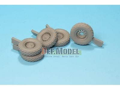 Lrd Xd Wolf 'w.M.I.K' G90 Sagged Wheel Set (For Hobbyboss 1/35) - zdjęcie 2