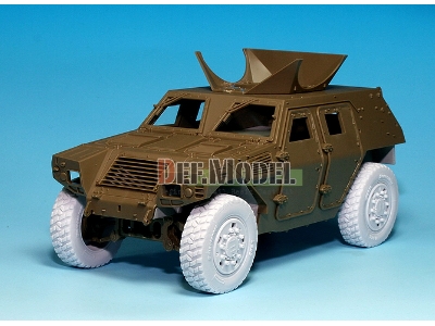 Gsdf Lav 4x4 Sagged Wheel Set (For Tamiya 1/35) - zdjęcie 3