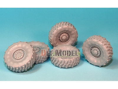 M1078 Lmtv Truck Sagged Wheel Set (For Trumpeter 1/35) - zdjęcie 3