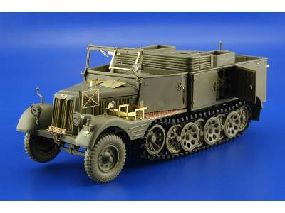  Sd. Kfz.11/4 Nebelkraftwagen 1/35 - Afv Club - blaszki - zdjęcie 13