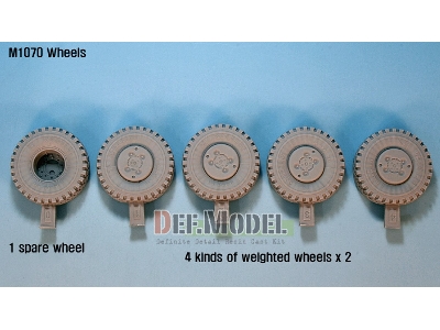 M1070/M1000hets Sagged Wheel Set (For Hobbyboss 1/35) Limited - zdjęcie 2