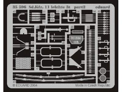  Sd. Kfz.11 leichte 3t 1/35 - Afv Club - blaszki - zdjęcie 3