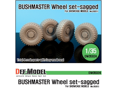 Imv Bushmaster Sagged Wheel Set (For Showcase 1/35) - zdjęcie 1