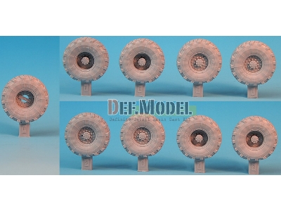 M977 Hemtt Xl Sagged Wheel Set (For Italeri 1/35) - zdjęcie 4