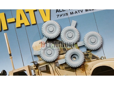 U.S M-atv Sagged Wheel Set (For Kinetic 1/35) - zdjęcie 6