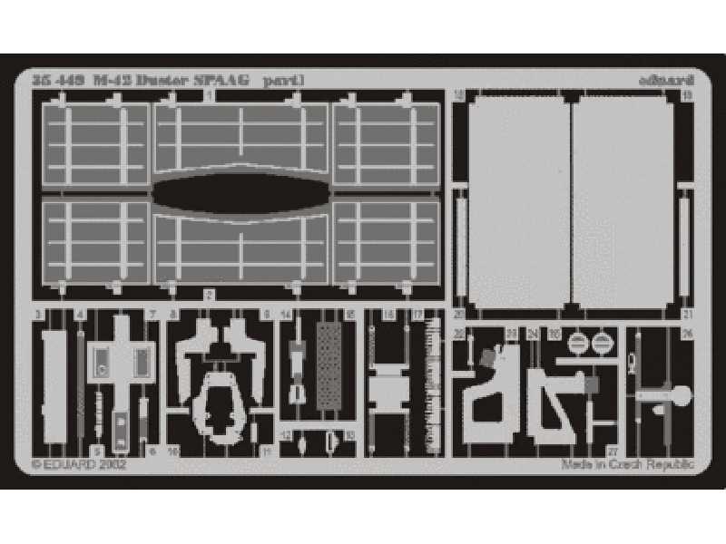 Sd. Kfz.124 Wespe 1/35 - Tamiya - blaszki - zdjęcie 1 Sd. Kfz.124 Wespe 1/35 - Tamiya - blaszki - zdjęcie 1