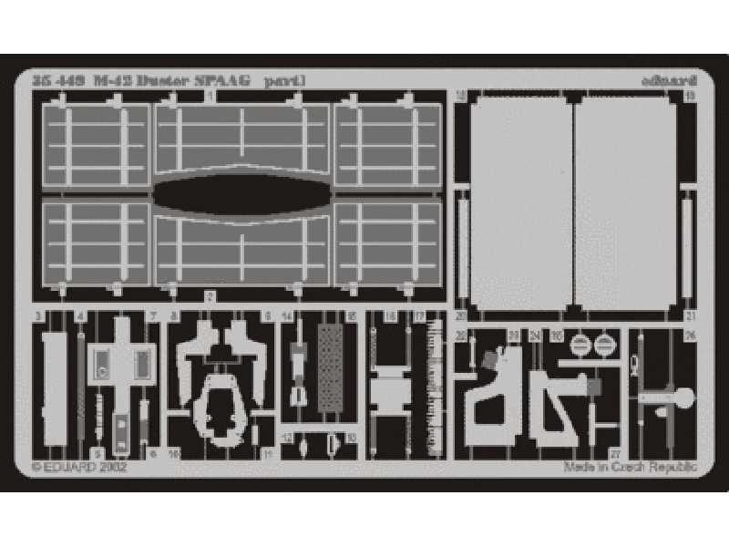  Sd. Kfz.124 Wespe 1/35 - Tamiya - blaszki - zdjęcie 1