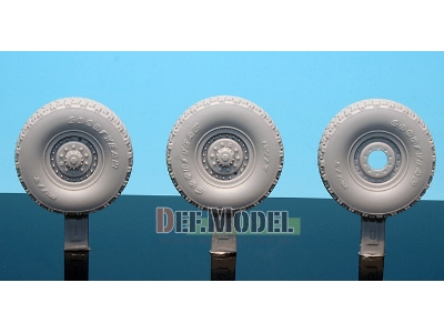 M1078 Lmtv Truck Mv/T Sagged Wheel Set (For Trumpeter 1/35) - zdjęcie 2