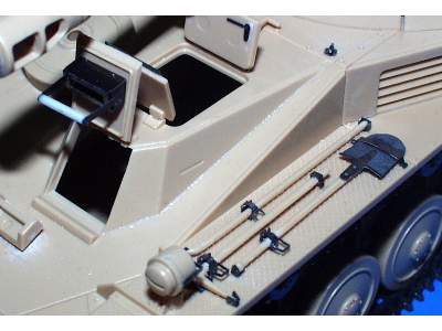  Sd. Kfz.124 Wespe 1/35 - Tamiya - blaszki - zdjęcie 4