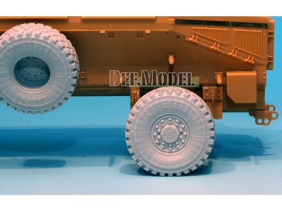 Buffalo 6x6 Mpcv Mich. Xzl Sagged Wheel Set(For Bronco 1/35) - zdjęcie 7