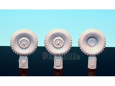 Idf M151 Shimira Sagged Wheel Set (For Academy 1/35) - zdjęcie 2