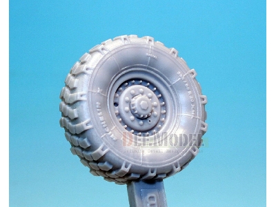 Us M1083 Fmtv Truck Mich.Xl Sagged Wheel Set (For Trumpeter 1/35) - zdjęcie 2