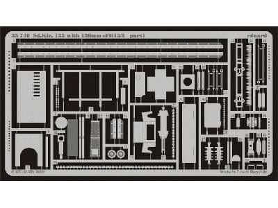  Sd. Kfz.135 with 150mm sFH13/1 1/35 - Rpm - blaszki - zdjęcie 2