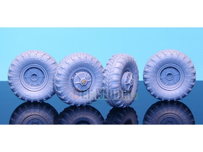 Brdm-2 Sagged Wheel Set (For Trumpeter 1/35) - zdjęcie 4