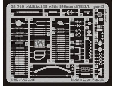 Sd. Kfz.135 with 150mm sFH13/1 1/35 - Rpm - blaszki - zdjęcie 3