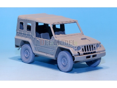 Jgsdf Type 73 Light Truck Sagged Wheel Set (For Trumpeter 1/35) - zdjęcie 5