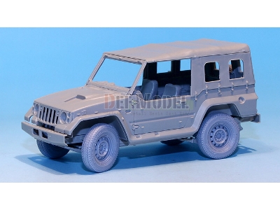Jgsdf Type 73 Light Truck Sagged Wheel Set (For Trumpeter 1/35) - zdjęcie 7