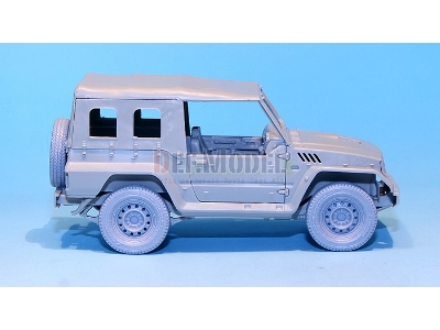 Jgsdf Type 73 Light Truck Sagged Wheel Set (For Trumpeter 1/35) - zdjęcie 11