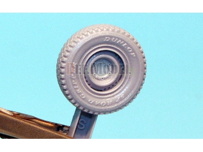 Pick Up Truck Type 2 Sagged Wheel Set 2 (For Meng Vs004 1/35) - zdjęcie 8