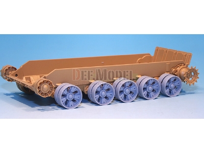 T-55 Burnt Roadwheel Set (For T-55 Kit 1/35) - zdjęcie 6