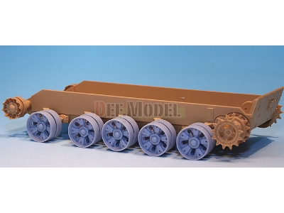 T-55 Burnt Roadwheel Set (For T-55 Kit 1/35) - zdjęcie 7