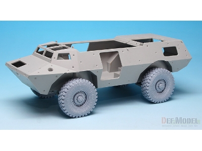 Us M1117 Guardian Asv Sagged Wheel Set (For Trumpeter 1/35) - zdjęcie 3