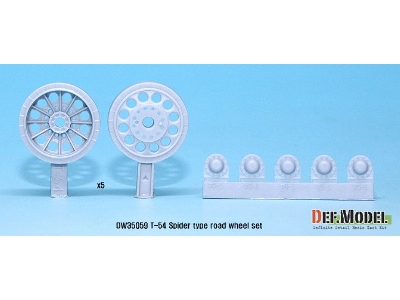 T-54 Spider Road Wheel Set (5 Sets) - zdjęcie 2