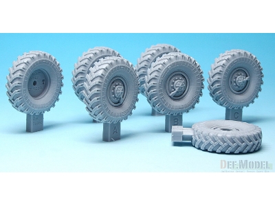 Russian Ural-4320 Truck / Bm21 Sagged Wheel Set (For Trumpeter 1/35) - zdjęcie 9