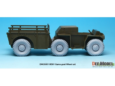 Us M561 'gama Goat' Sagged Wheel Set (For Tamiya 1/35) - zdjęcie 7