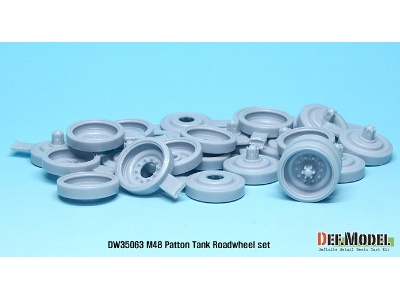 Us M48 Mbt Series Road Wheel Set (For Dragon 1/35) - zdjęcie 2