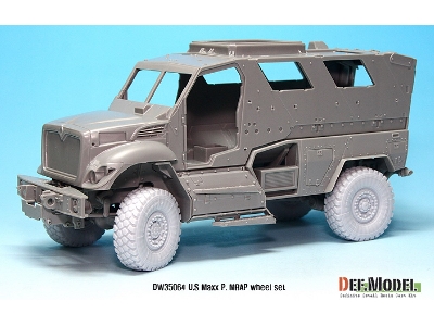 Us Mrap M-pro Sagged Wheel Set (For Kinetic 1/35) - zdjęcie 5