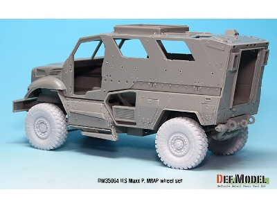 Us Mrap M-pro Sagged Wheel Set (For Kinetic 1/35) - zdjęcie 7