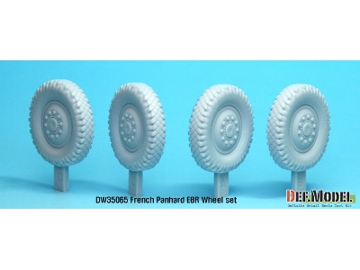 French Panhard Ebr Wheel Set (For Hobbyboss 1/35) - zdjęcie 5