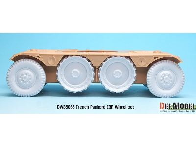 French Panhard Ebr Wheel Set (For Hobbyboss 1/35) - zdjęcie 7