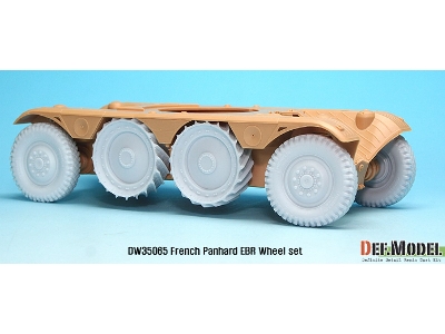 French Panhard Ebr Wheel Set (For Hobbyboss 1/35) - zdjęcie 9